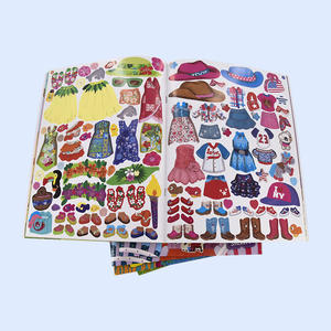 <span class=keywords><strong>Autocollants</strong></span> amusants, conception de logo de marque, impression, livre d'<span class=keywords><strong>autocollants</strong></span> personnalisé <span class=keywords><strong>Usborne</strong></span> pour enfants - Product Image 5