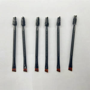Pinceau à sourcils double tête oblique avec recourbe-cils, outil de beauté, vente en gros, prix de gros, HQ Mixed Proc Discount - Product Image 2