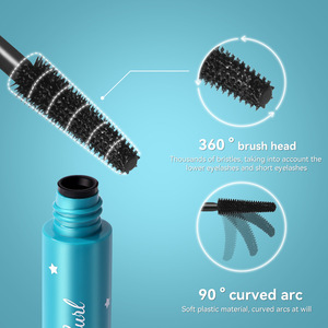 Mascara sans grumeaux, waterproof, facile à enlever, glisse en douceur, film flexible, léger, définition volumineuse, cils extrêmes - Product Image 3