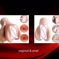 Poupée de masturbation réaliste 3D à double canal pour homme, version féminine mature, modèle Airplane Cup, articles pour adultes