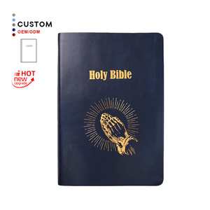 Nuevo diseño de fábrica de libros de impresión de la casa de cubierta suave de diferentes estilos de cuero Pu <span class=keywords><strong>español</strong></span> <span class=keywords><strong>Mini</strong></span> Biblia - Product Image 1