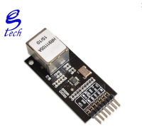 Módulo de Red LAN8720, Placa de Desarrollo de Transceptor Ethernet con Voltaje de Alimentación de 3-5V y Rango de +1.6V a +3.6V