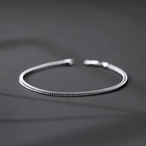 <span class=keywords><strong>Bracciale</strong></span> Sottile Unico a Coda di <span class=keywords><strong>Volpe</strong></span> in Acciaio Inossidabile 304 da Uomo, Perfetto per l'Uso Quotidiano Casual e per il Pendolarismo NS8039360 - Product Image 6