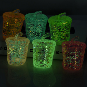 Maltose New Luminous Milk Tea Cup Malt Sugar Stress Relief <b>Squeeze</b> Toy Slow Rebound Stress Relief Toy Factory Wholesale - Product Image 2