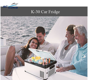 Réfrigérateur et congélateur de voiture à compresseur DC, mini-réfrigérateur électrique 12 volts pour le camping - Product Image 4