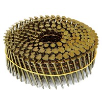Clous en spirale à tige lisse fabriqués en usine, pour pistolets à clous pneumatiques utilisés sur les palettes en bois