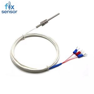 Sonde de température étanche <span class=keywords><strong>PT100</strong></span> RTD à 3 fils en acier inoxydable avec câble pour contrôleurs PID <span class=keywords><strong>Arduino</strong></span> DIY et contrôle de processus - Product Image 2