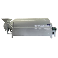 Séchoir rotatif à tambour triple grande capacité, chauffage électrique, capacité 500 kg/h, équipement de séchage industriel automatique pour biomasse