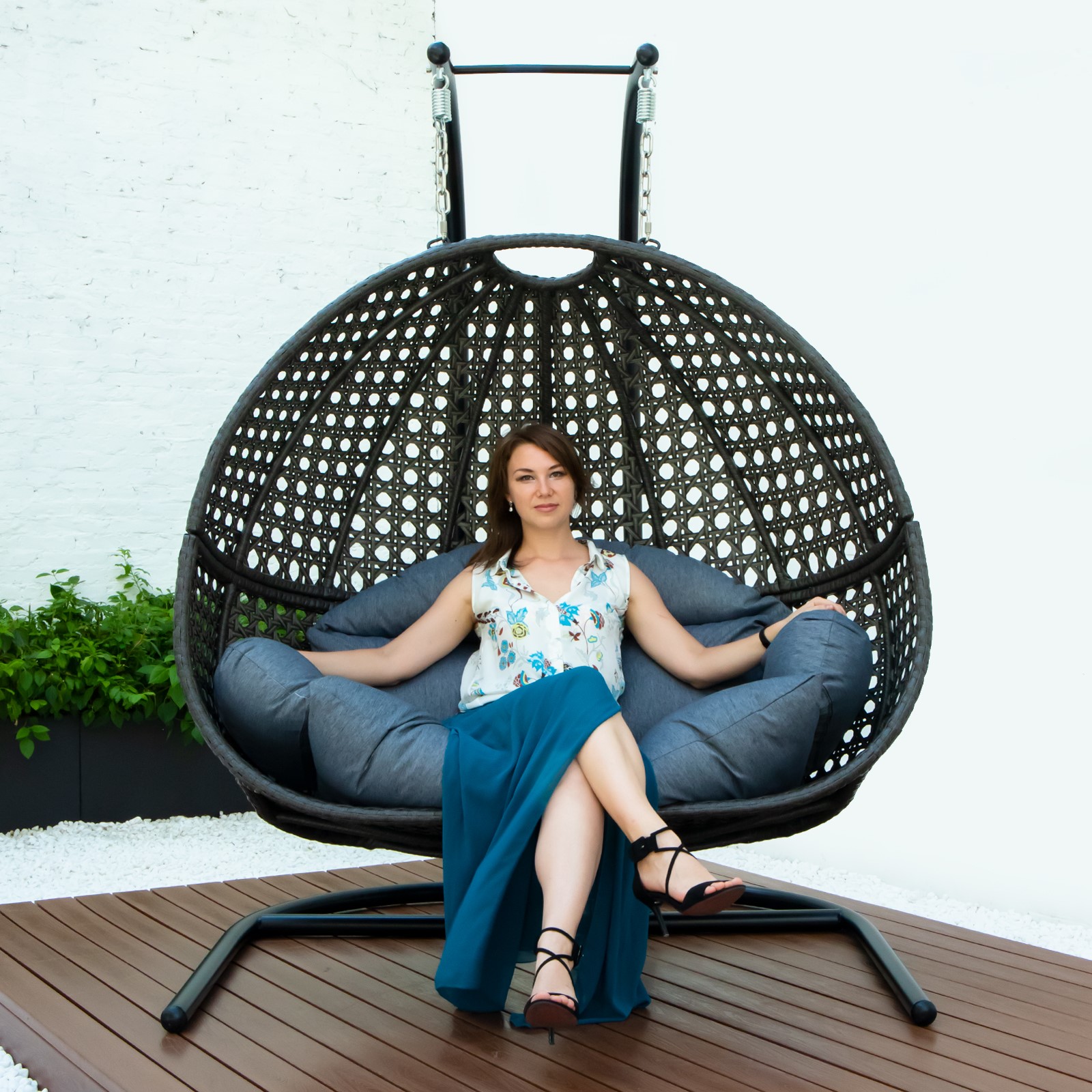 Top Sale Luxury Hanging Egg Swing Chair Luxury Patio Garden Swings Chair Hammock For Indoor Outdoor