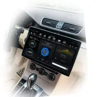 KD-1280 Tesla-radio con GPS para coche, reproductor con Android 12,8, 9,0 pulgadas, 2Din, universal, PX6 180, pantalla IPS de giro, 1920x1080