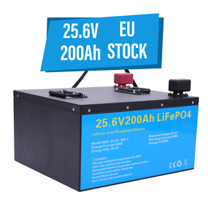 แบตเตอรี่ลิเธียมฟอสเฟต 25.6V 200Ah คุณภาพสูงจากยุโรป สำหรับเก็บพลังงานแสงอาทิตย์ ระบบ Deep Cycle พร้อมระบบป้องกัน BMS สำหรับรถบ้านและเรือยอชท์ - Product Image 1