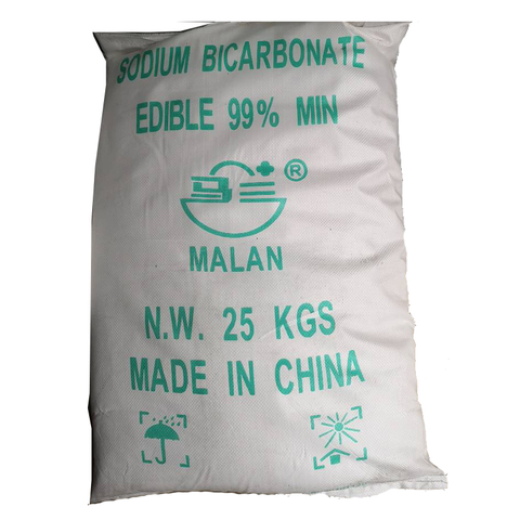 Food Grade Sodium Bicarbonate Malan GGG Haihua Various Brand Pack in 25kg Bag