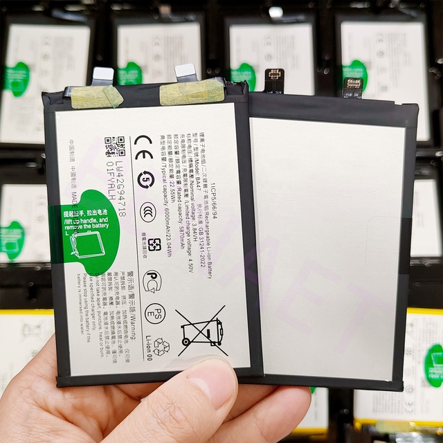 Brand New Factory Direct Sale 6000MAh BA47 Cell Phone Battery for VIVO S19 Original Quality Replacement Battery