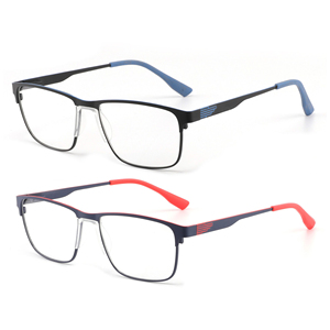 Chuyên nghiệp cung cấp vuông kim loại men's Kính mắt thời trang giá rẻ sang trọng kính quang học khung cảnh tượng Eyewear - Product Image 1