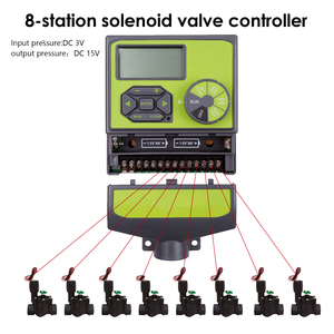 <span class=keywords><strong>Controlador</strong></span> Inteligente de Válvula Solenoide de 8 Estaciones Basado en Web App para iPhone y Android Expandible a 16 Zonas para Riego Agrícola - Product Image 5