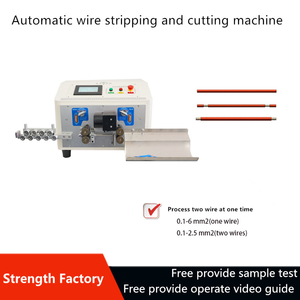 Máy cắt và tuốt dây SA-8200C 0.1-6sqmm dùng để tuốt và cắt 2 dây đồng thời - Product Image 2