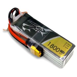 Tattu ACE 650 850 1300 1550 1800 2200 2300mAh 2S 3S 4S 45C 75C 리포 배터리 <span class=keywords><strong>RC</strong></span> 부품 FPV용 - Product Image 1