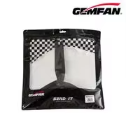 Hélices Gemfan 1507 FPV à 3 pales en fibre de verre et nylon noir, 1 paire, hélices de remplacement pour drone de course RC