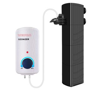 WEIPRO débit d'eau réglable filtre de réservoir de poissons d'aquarium submersible interne et générateur d'ozone pour eau verte eau trouble - Product Image 1