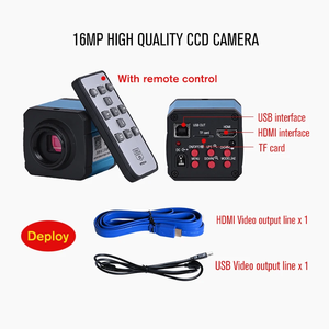 <span class=keywords><strong>Microscope</strong></span> composé numérique électronique SCIEDU Lab Biological HD Trinocular Zoom 2500X 16MP avec caméra numérique USB VAG et écran LCD LED de 10 pouces - Product Image 3