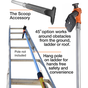Roof <strong>Gutter</strong> <strong>Cleaning</strong> Tool <strong>Gutter</strong> <strong>Cleaning</strong> <strong>Gutter</strong> Cleaner From the Ground - Product Image 3