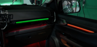 Éclairage d'Ambiance Intérieur de Voiture LED 256 Couleurs RHD/LHD ICarsin Upgrade pour Ford Ranger Raptor 2023-2025 – Accessoires de Garniture d'Atmosphère