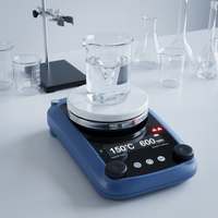Agitateur magnétique à succès – Mélangeur de laboratoire avec écran LCD et contrôle numérique de la vitesse de chauffage