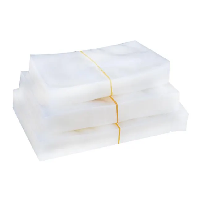 Sacs en nylon pour gâteaux, emballage alimentaire transparent, thermoscellage sous vide, impression par gravure, sac d'emballage de pain en plastique blanc, grand
