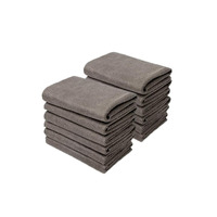 Chiffons de nettoyage sans couture pour ménage Chiffon en microfibre pour lunettes de voiture