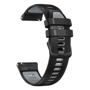 Nueva Correa de Reloj de Silicona de Doble Color de Moda, Superventas, para Reloj <span class=keywords><strong>Garmin</strong></span> <span class=keywords><strong>Forerunner</strong></span> <span class=keywords><strong>265</strong></span> - Product Image 3