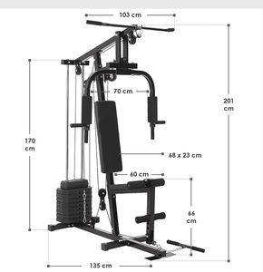 Professional Multi Gym Station Commercial Home Gym Equipment Multi Station Gym Equipment With Factory Price - Product Image 5