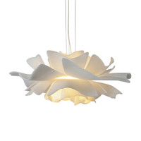 JYLIGHTING Lustre de style nordique Fleur Pétale Lampe Design simple Salle de mariage moderne Suspension