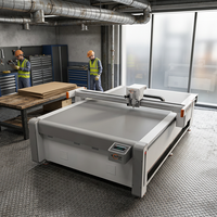 Machine de découpe CNC à couteau oscillant, machine automatique de rainurage en V pour carton, table de découpe pour carton ondulé