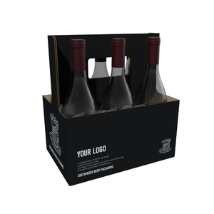 <span class=keywords><strong>Caja</strong></span> de Cartón Personalizada para <span class=keywords><strong>Vino</strong></span>, Paquete de 4 o <span class=keywords><strong>6</strong></span> <span class=keywords><strong>Botellas</strong></span>, Portador de Bebidas, <span class=keywords><strong>Caja</strong></span> de Papel para Productos - Product Image 1