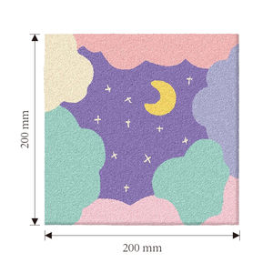 Kuvars kum doku akrilik boya şövale ile boyama kiti DIY akrilik kuvars kum boyama kiti oyuncak malzeme paketi - Product Image 2