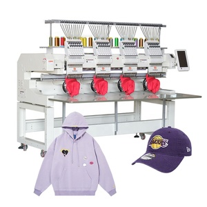 Machine à broder numérique informatisée à 4 ou 5 têtes et 12 aiguilles pour logos et broderies de marque - Prix en Inde - Product Image 1