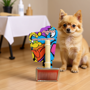 Piccolo pettine quadrato per la toelettatura dei cani - Product Image 2