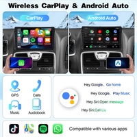 Écran IPS de voiture Android de 9 pouces avec Carplay et Bluetooth, remplacement pour Dodge Grand Caravan 2008-2020 et Chrysler Town & Country 2011-2016