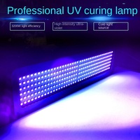Lampe de polymérisation UV LED haute puissance 1600-3200W à refroidissement par air, ventilateur en alliage d'aluminium, 220V, durée de vie 8000 heures, colle UV et masque de soudure 365/405nm