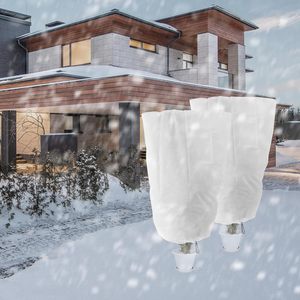 Winter Plant <strong>Covers</strong> Freeze Protection Tree <strong>Covers</strong> <strong>Rose</strong> <strong>Bush</strong> Shrub <strong>Covers</strong> for Winter Green &amp; White - Product Image 1