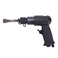 Marteau pneumatique robuste à longue course de 250 mm avec 4 burins, kit de marteau pneumatique 4500 SPM en stock