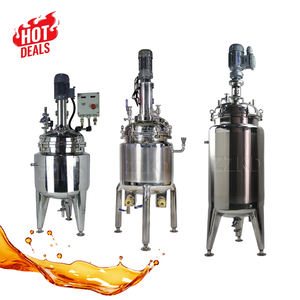 Condensador de reactor de acero inoxidable automático de 50L, hervidor de reacción de 220V, núcleo de motor fabricado, productor de reactor de acero inoxidable - Product Image 5