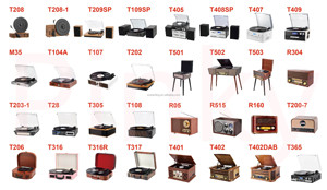 Tocadiscos <span class=keywords><strong>de</strong></span> Vinilo Retro <span class=keywords><strong>Moderno</strong></span> con Radio AM/FM, <span class=keywords><strong>Reproductor</strong></span> <span class=keywords><strong>de</strong></span> CD y Casete, <span class=keywords><strong>Reproductor</strong></span> BT Todo en Uno con Altavoces Estéreo Integrados <span class=keywords><strong>de</strong></span> 2*10W - Product Image 6