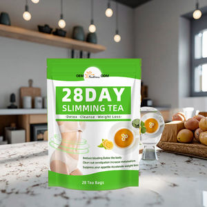 Thé Minceur Détox <span class=keywords><strong>Ventre</strong></span> <span class=keywords><strong>Plat</strong></span> 28 Jours aux Herbes Chinoises pour Perte de Poids et Brûlage de Graisses - Product Image 4
