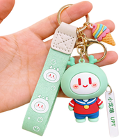 Fabricant de porte-clés personnalisés 2D 3D en PVC, pendentifs populaires en caoutchouc souple, porte-clés en silicone, porte-clés personnalisés sur mesure