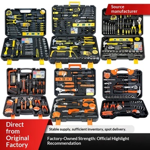 Coffret d'outils électriques et manuels pour le travail du <span class=keywords><strong>bois</strong></span>, avec outils d'entretien, pour la réparation domestique et comme cadeau - Product Image 2