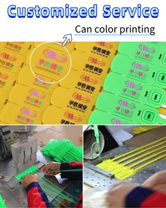 Sceau de sécurité jetable en plastique HS-PS 6002 anti-effraction pour applications professionnelles de messagerie, postales et d'entrepôt - Product Image 6