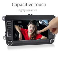 Radio de Coche Android 2 Din con GPS, 4G, WiFi, DSP y Carplay para VW Volkswagen Skoda Octavia Golf 5 6 Touran Passat B6 Polo Jetta