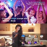 Ampoule LED intelligente WiFi Tuya A60 9W, contrôle par application, ampoule LED SMD WiFi pour la maison, l'hôtel et l'extérieur