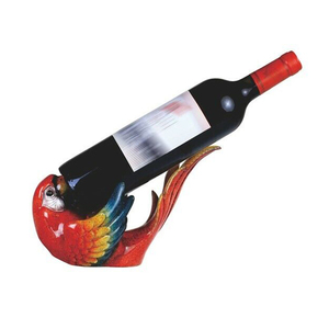 Originalité résine artisanat Animal oiseau porte-<span class=keywords><strong>bouteille</strong></span> de <span class=keywords><strong>vin</strong></span> Statue décoration de la maison décor de fête aigle perroquet Figurine <span class=keywords><strong>repose</strong></span>-<span class=keywords><strong>vin</strong></span> - Product Image 1